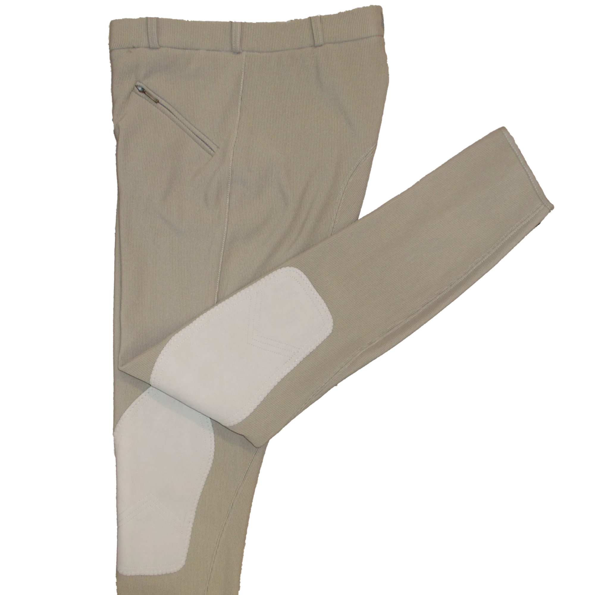 Cavalliero Reithose BasicStar, Kniebesatz, beige